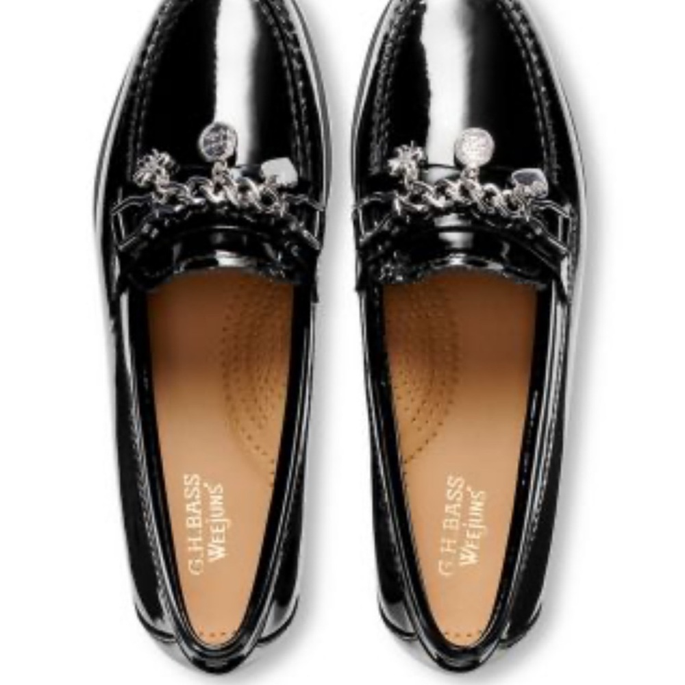 G.H. Bass & Co. Women's Black Patent Loafers